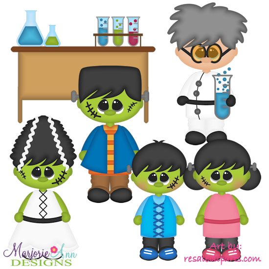 Franken Family Exclusive SVG Cutting Files + Clipart - Click Image to Close